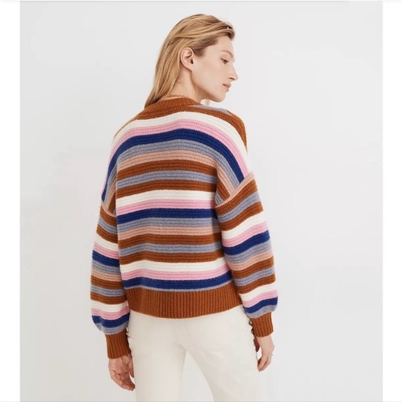 Madewell Striped Multicolor Women's Sweater - Picture 6 of 11
